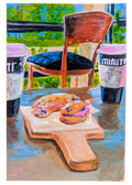 Blueberry Bagel - Print